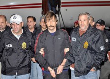 NOVEMBER 16, 2010 -- After more than two years of legal proceedings, alleged international arms dealer Viktor Bout was extradited to the Southern District of New York from Thailand to stand trial on terrorism charges. Upon his arrival, Bout was brought to a high-security prison by DEA agents. His trial is pending.